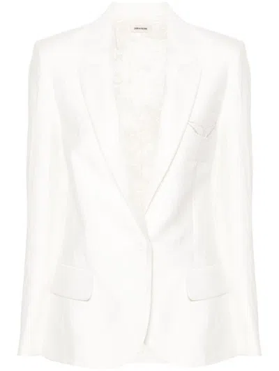 Zadig & Voltaire Zadig&voltaire Outerwear In White