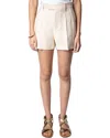 Zadig & Voltaire Please Tailleur Linen-blend Short