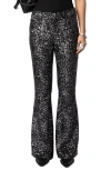 Zadig & Voltaire Prevy Trousers In Noir