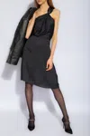 Zadig & Voltaire Razal Satin Dress In Black
