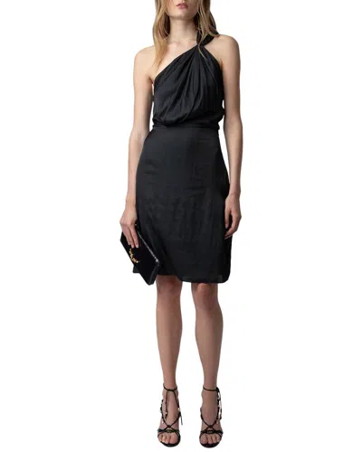 ZADIG & VOLTAIRE ZADIG & VOLTAIRE RAZAL SATIN DRESS