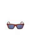 Zadig & Voltaire Zadig  Voltaire Rectangular Frame Sunglasses In Blue