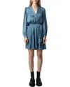 Zadig & Voltaire Remember Satin-finish Minidress