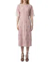 Zadig & Voltaire Rey Jacquard Wings Strass Midi Dress