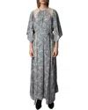 Zadig & Voltaire Rielle Snake Chaines Silk-blend Dress