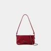 Zadig & Voltaire Zadig&voltaire Womens Power Rock Nano Eternal Leather Clutch Bag In Grey