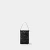 Zadig & Voltaire Zadig&voltaire Rock Monogram Pouch In Black