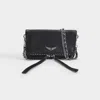 Zadig & Voltaire Rock Grained Bag In Black