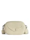 Zadig & Voltaire Zadig&voltaire Rock With You Grained Leather Bags In 100 Flash