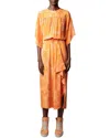 Zadig & Voltaire Rusty Silk Maxi Dress