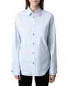 Zadig & Voltaire Taskiza Raye Studs Button-front Shirt