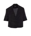 Zadig & Voltaire Telmos Manifesto Silk Blouse In Black