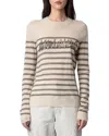 Zadig & Voltaire Gestreifter Mon Amour Pullover