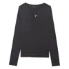 Zadig & Voltaire Fishnet T-shirt In Grey