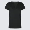 ZADIG & VOLTAIRE ZADIG & VOLTAIRE T-SHIRTS AND POLOS BLACK