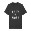 Zadig & Voltaire Edwin Embellished Rock N Roll T-shirt In Grey