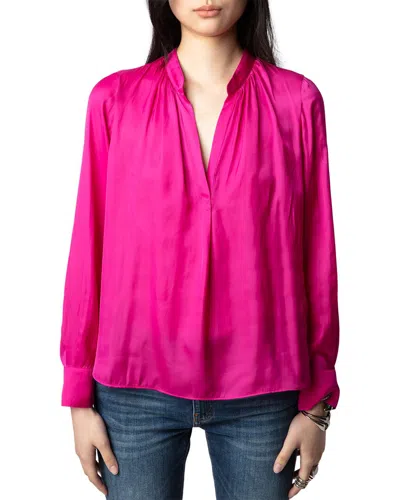 Zadig & Voltaire Tink Satin Shirt