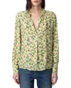 Zadig & Voltaire Tink Small Garden Long Sleeve Top