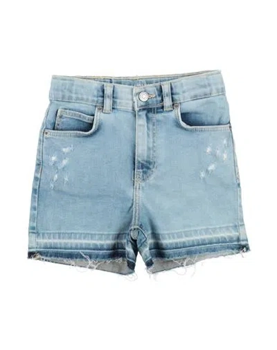 Zadig & Voltaire Babies'  Toddler Girl Denim Shorts Blue Size 6 Cotton, Elastane, Polyester
