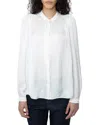 Zadig & Voltaire Tchin Satin Blouse