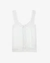Zadig & Voltaire Celite Tomboy Camisole In White