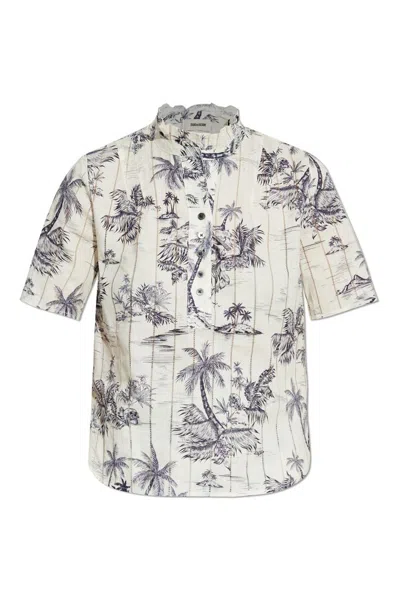Zadig & Voltaire Topher Shirt In Multi