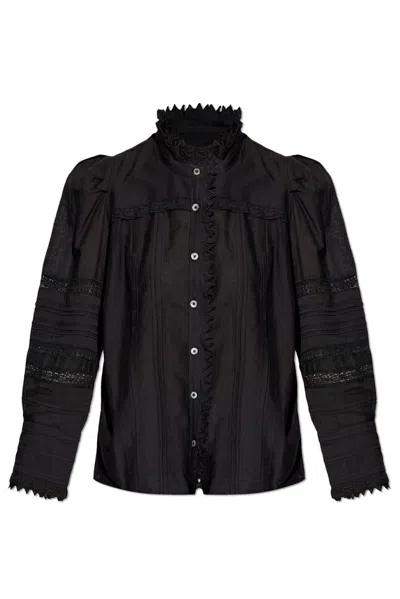 Zadig & Voltaire Trevy Blouse In Black