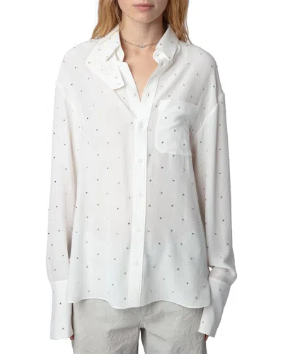 ZADIG & VOLTAIRE ZADIG & VOLTAIRE TYRONE SILK TOP