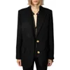 Zadig & Voltaire Single-breasted Tweed Blazer In Noir