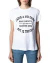 Zadig & Voltaire Walk T-shirt In White