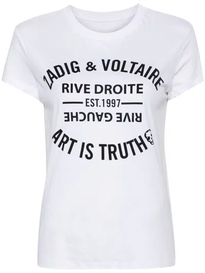 Zadig & Voltaire Walk T-shirt In 107 White