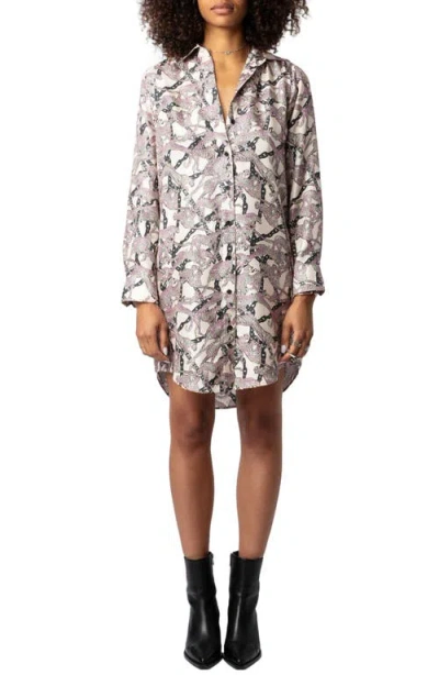 Zadig & Voltaire Rais Dress In Ecru