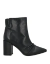 Zadig & Voltaire Woman Ankle Boots Black Size 8 Soft Leather In Black