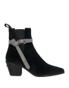 Zadig & Voltaire Crystal-embellished 70mm Velvet Boots In Black