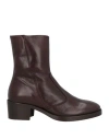 Zadig & Voltaire Woman Ankle Boots Chocolate Brown Size 7 Leather