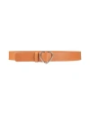 Zadig & Voltaire Woman Belt Brown Size S Leather In Brown