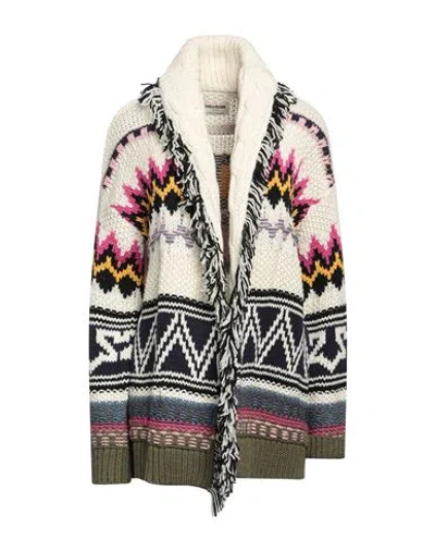 Zadig & Voltaire Woman Cardigan White Size M/l Wool, Polyester