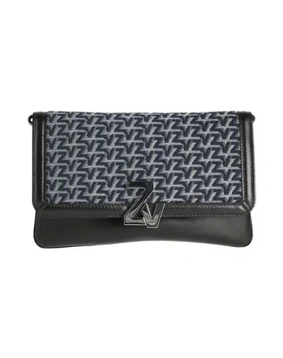 Zadig & Voltaire Woman Handbag Black Size - Cowhide, Polyester, Viscose, Cotton