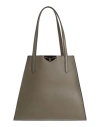 Zadig & Voltaire Woman Handbag Khaki Size - Cow Leather In Beige
