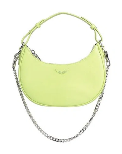 Zadig & Voltaire Woman Handbag Lime Green Size - Cowhide