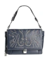 Zadig & Voltaire Woman Handbag Midnight Blue Size - Leather In Blue