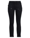 Zadig & Voltaire Woman Jeans Midnight Blue Size 24 Cotton, Polyester, Elastane, Cowhide In Blue