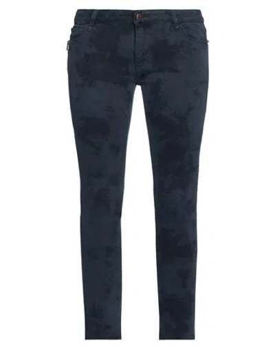 Zadig & Voltaire Woman Jeans Navy Size 28 Cotton, Elastane In Navy Blue