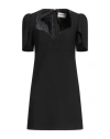 Zadig & Voltaire Woman Mini Dress Black Size M Polyester, Acetate In Black