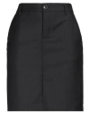 Zadig & Voltaire Woman Mini Skirt Charcoal Size 2 Wool, Mohair Wool In Grey