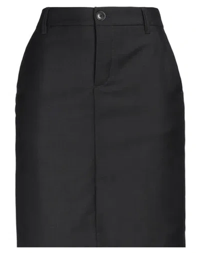 Zadig & Voltaire Woman Mini Skirt Charcoal Size 2 Wool, Mohair Wool In Grey