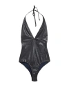 Zadig & Voltaire Woman One-piece Swimsuit Black Size 10 Polyester In Black