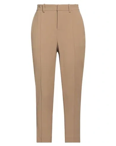 Zadig & Voltaire Woman Pants Camel Size 8 Acetate, Viscose, Elastane In Beige