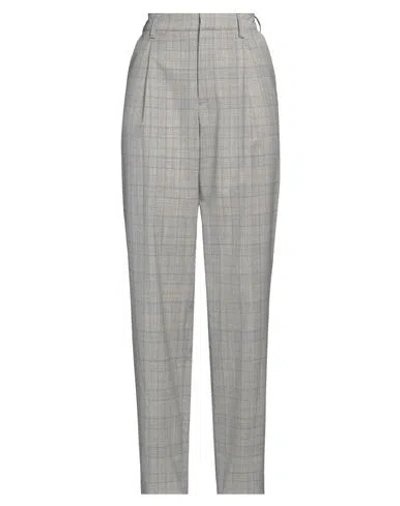 Zadig & Voltaire Woman Pants Grey Size 8 Wool
