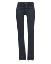Zadig & Voltaire Woman Pants Midnight Blue Size 2 Cotton, Lyocell, Elastane In Blue